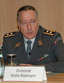 Swiss Army Lieutenant-General André Blattmann