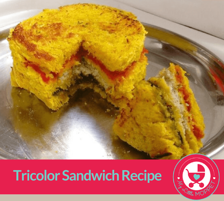 Tricolor Sandwich/ Tiranga Sandwich Recipe