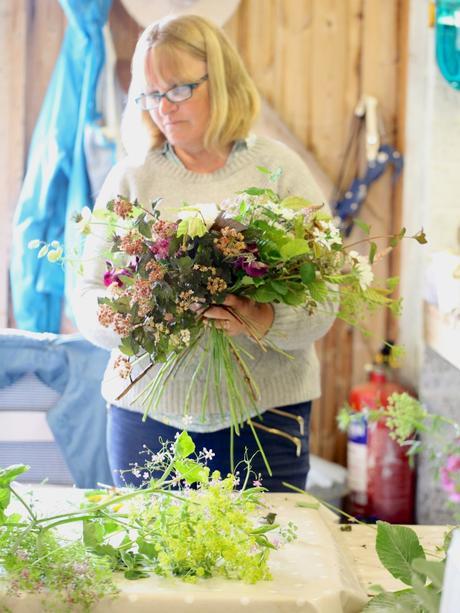 Bouquet Making With The Garden Gate Flower Company