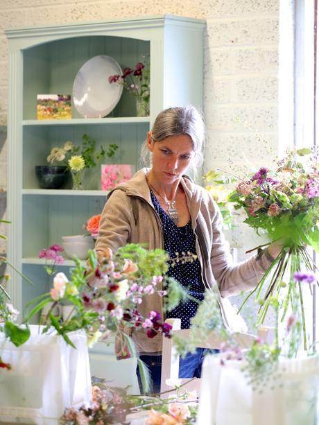 Bouquet Making With The Garden Gate Flower Company