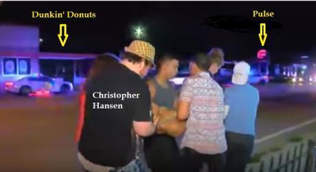 Chris Hansen carrying wounded toward Pulse