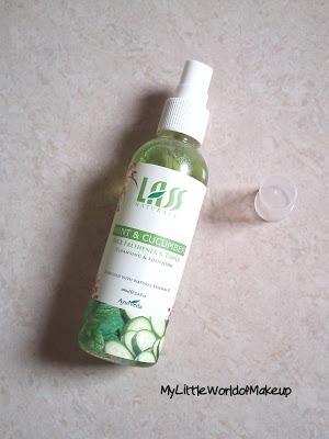 Lass Naturals Mint & Cucumber Face Refreshner & Toner Review