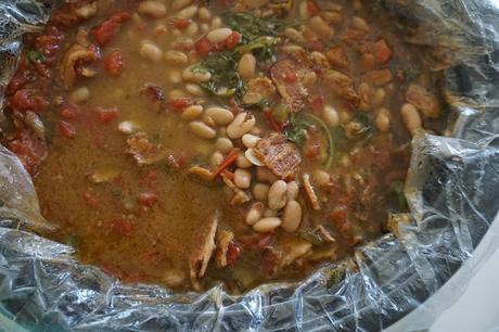 Balancing Homemade with Frozen Family Meals: Crockpot Charro Beans Recipe