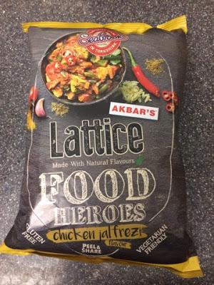 Today's Review: Seabrook Lattice Food Heroes: Akbar's Chicken Jalfrezi