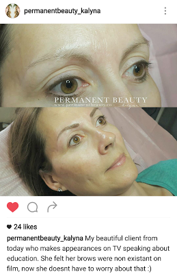 My New Eyebrows: Microblading from Permanent Beauty by Kalyna
