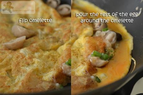 Or Luak / Oyster Omelette 蠔烙 / 蚵仔煎 / 蚝煎 - the healthy version and I like to cook it with NO oyster!