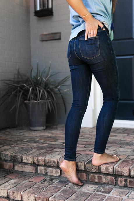 Amy Havins styles her Old Navy Denim from day to night.