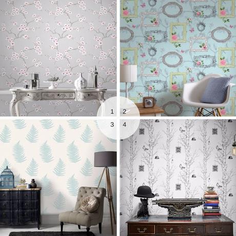 Be Brave Choose Patterned Wallpaper