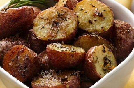 Balsamic Roasted New Potatoes