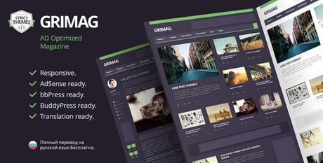 8 Best Adsense Optimized WordPress Themes grimag