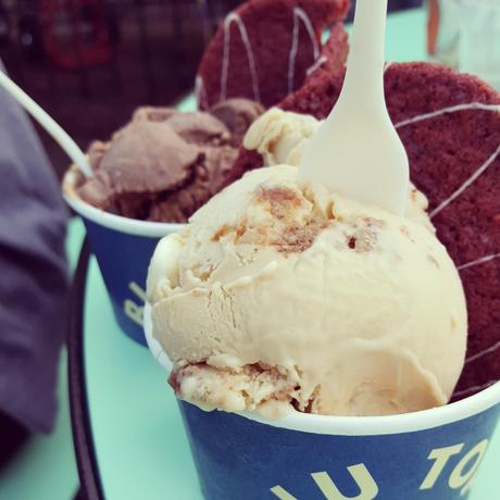 Kerb Camden market, Blu Top Ice Cream