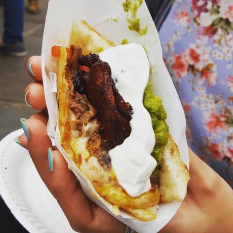 Kerb Camden market, Arepa