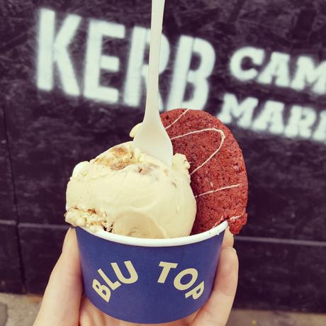 Kerb Camden market, Blu Top Ice Cream