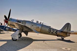 2013 Planes of Fame Airshow, HDR, ,ECO, Sea Fury,