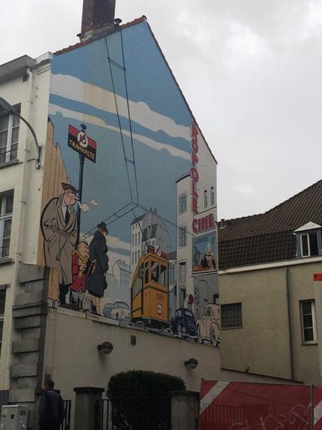 Hello Belgium: Day 1, Brussels, Comic Strip Walk