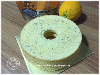 Wholemeal Orange Chiffon Cake