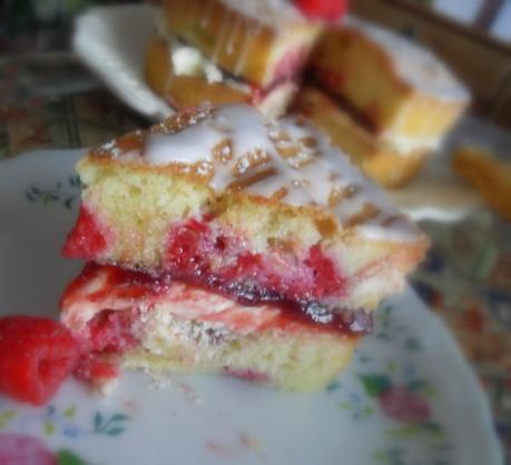 Raspberry Celebration Cake