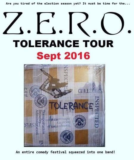 Z.E.R.O.: tour dates