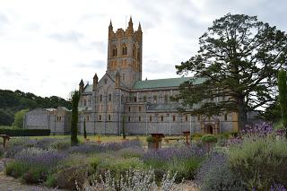 A pause at Buckfast Abbey