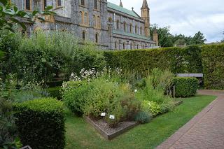 A pause at Buckfast Abbey