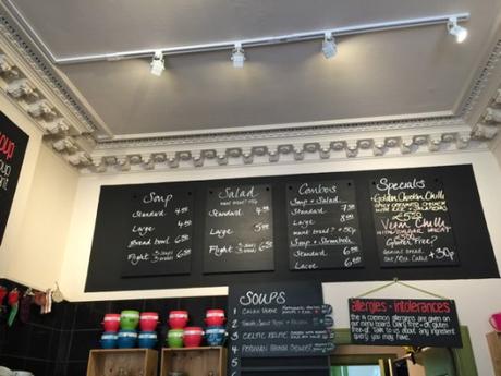 Cafe Review: Union of Genius, 8 Forrest Road, Edinburgh, EH1 2QN union of genius soup cafe salad bread