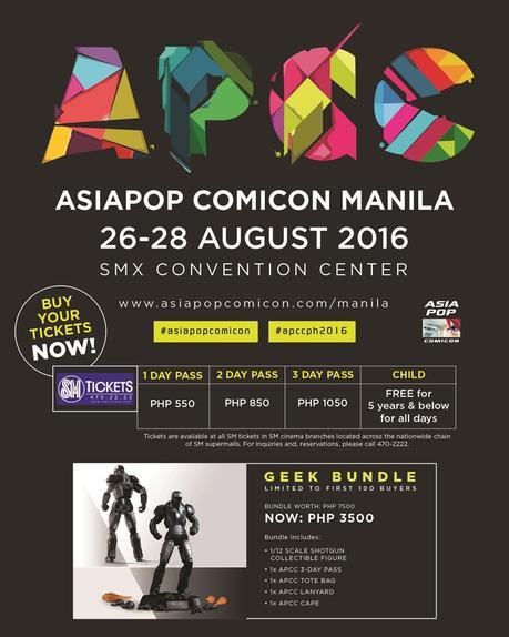 AsiaPop Comicon Manila 2016 | The Hollywood Stars Roster