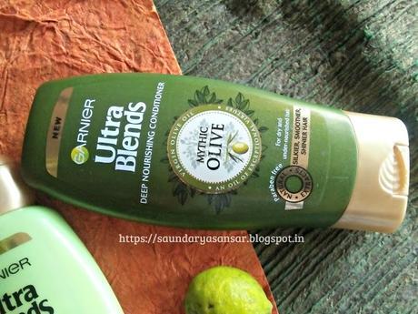 Garnier Ultra Blends-Precious Herbs Shampoo & Mythic Olive Conditioner:Review