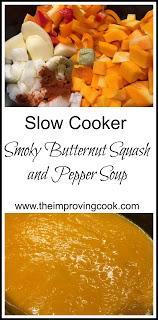 The Improving Cook- Slow Cooker Smoky Butternut Squash Soup