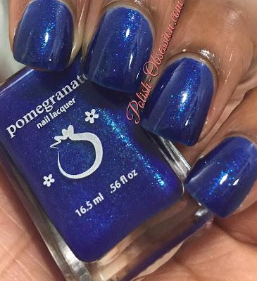 Pomegranate Nail Lacquer - Blue Screen of Death