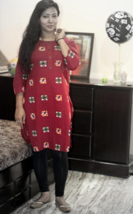 MAX Fashions IKAT Print Kurti