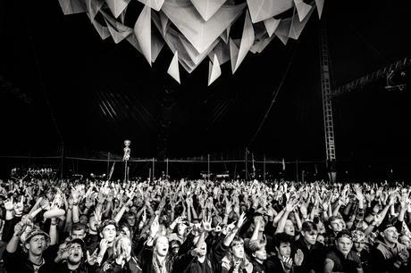 Spectators performs at Arena Stage at Roskilde Festival in Roskilde, Denmark on July 2nd, 2016