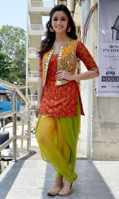 Top 8 Celebrities Kurti Look