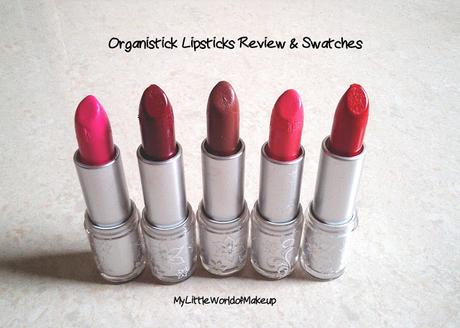 Organistick Lipsticks Price,  Review & Swatches in India