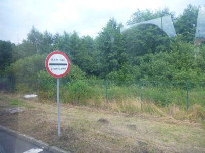 World Borders: How to Get From Poland to Kaliningrad (Gdańsk to Kaliningrad City) At the Polish side of the border from the Gdańsk to Kaliningrad bus
