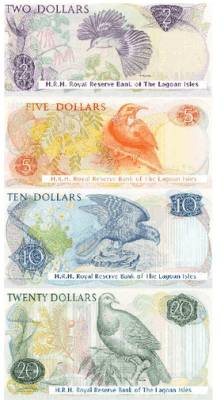Five Countries That Border the UK, That You Might Not Have Heard Of! Lagoan Edney Dollars - official currency of the Grand Duchy of the Lagoan Isles
