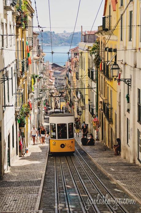 Lisbon funicular