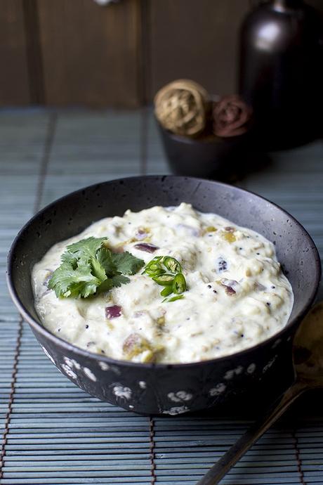 Eggplant in Yogurt gravy