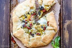 Spinach + Artichoke Mediterranean Galette (Gluten Free + Grain Free)