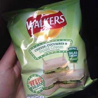 Walkers Cheese, Cucumber & Salad Cream Crisps Review