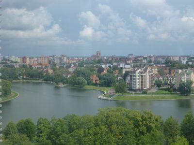 Backpacking in Kaliningrad: Top 25 Sights in Kaliningrad City View of Kaliningrad from Ferris Wheel, Yunost Park
