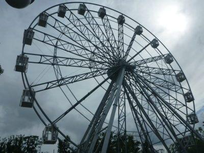Backpacking in Kaliningrad: Top 25 Sights in Kaliningrad City Ferris Wheel, Yunost Park