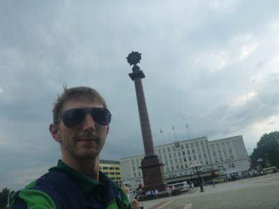 Backpacking in Kaliningrad: Top 25 Sights in Kaliningrad City Ploschad Pobedy (Victory Square)
