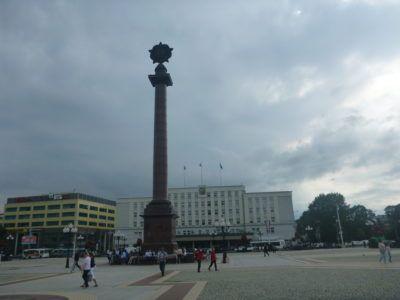 Backpacking in Kaliningrad: Top 25 Sights in Kaliningrad City Ploschad Pobedy (Victory Square)