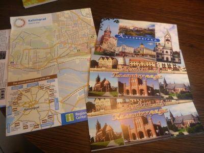 Backpacking in Kaliningrad: Top 25 Sights in Kaliningrad City Postcards and maps of Kaliningrad city