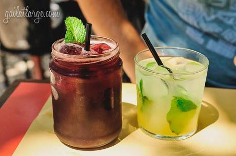 hibiscus and lemonade @ Mez Cais, Lisbon