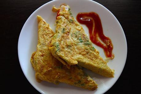 bread omelette