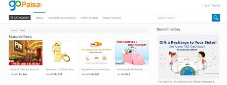Save Money while Shopping Online via GoPaisa
