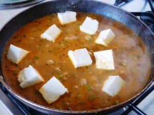 Mutter paneer recipe with khoya