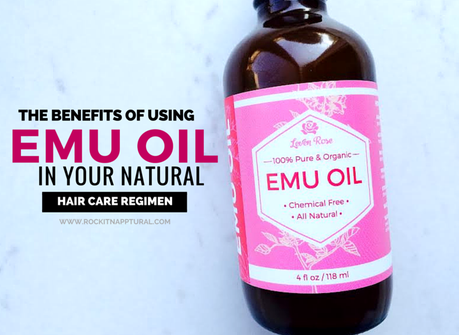 Natural Emu Oil for Hair