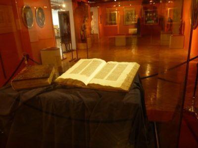 Backpacking in Poland: Exploring Peaceful, Pleasant, Holy Pelplin The only original copy of Gutenberg's Bible in Poland